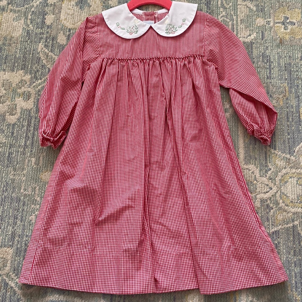 Aurabug Hand Embroidered Christmas Dress